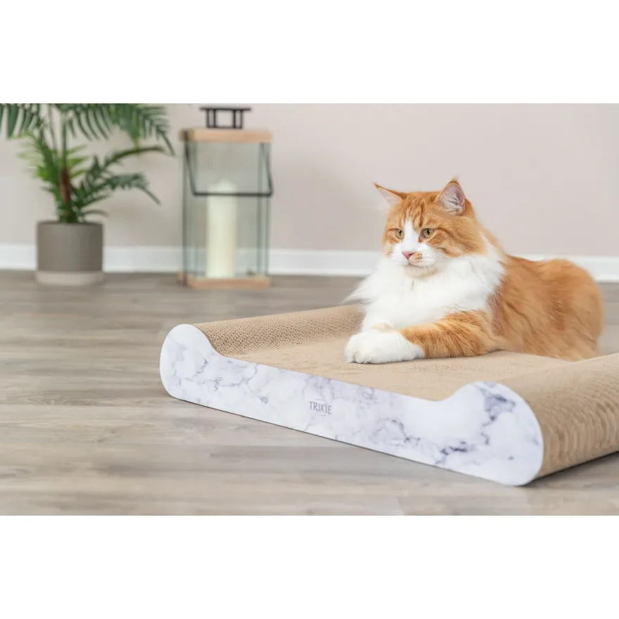 Кігтеточка-лежанка для котів Trixie Kratzpappe XXL картон 64х11х37 см