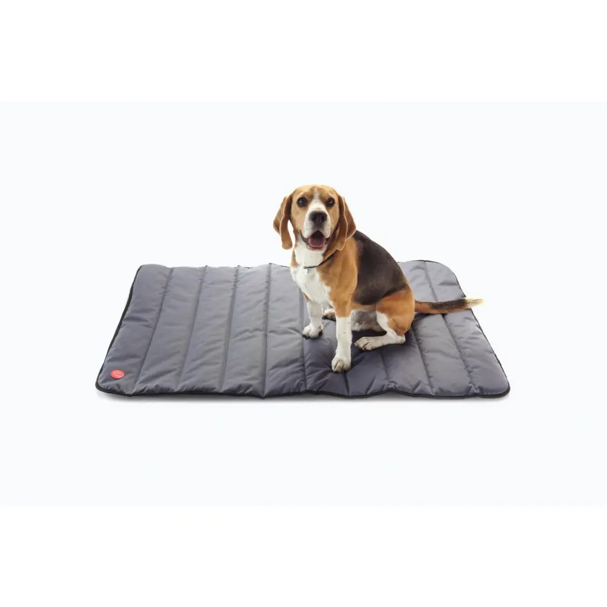 Килимок для прогулянок Harley&Cho Travel roll up mat Gray L сірий 110*75 см