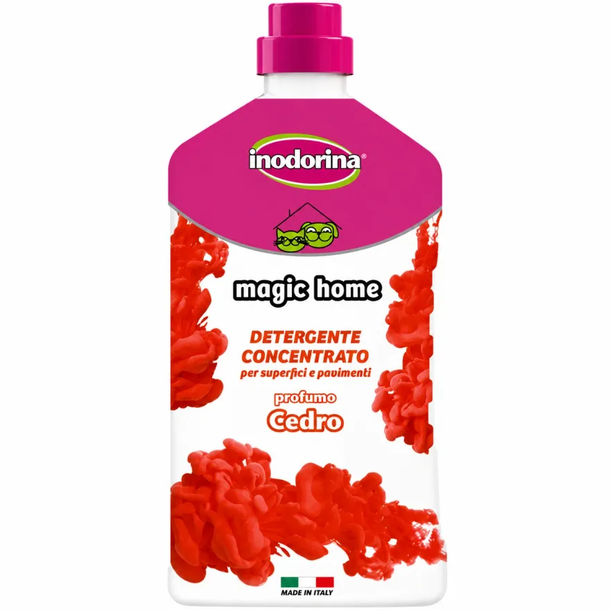 Концентрований миючий засіб Inodorina Magic Home Cedro для миття підлоги та очищення поверхонь з ароматом кедра 1 л Концентрований миючий засіб Inodorina Magic Home Cedro для миття підлоги та очищення поверхонь з ароматом кедра 1 л