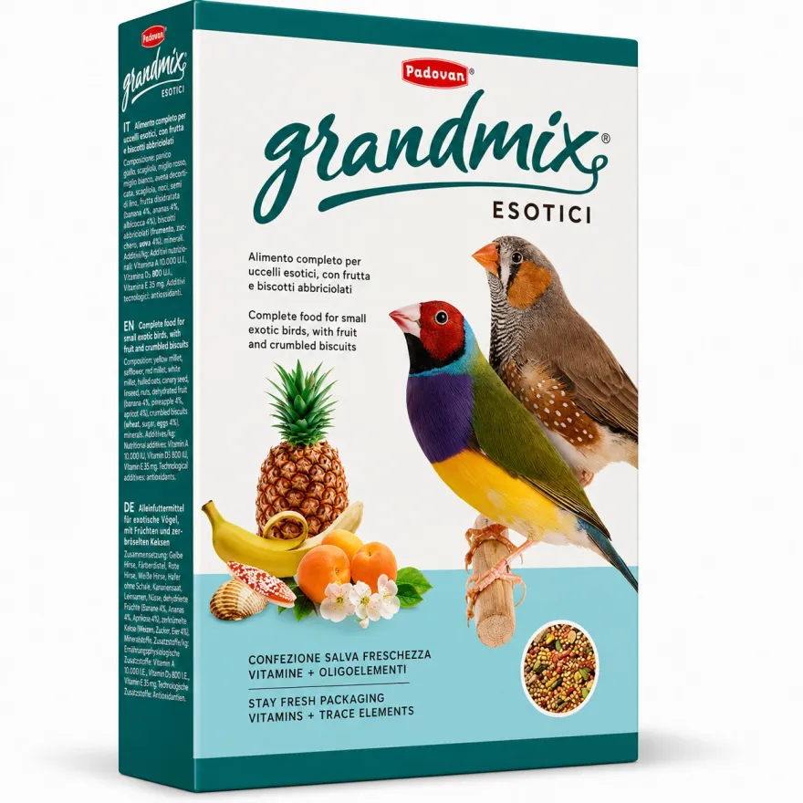 Корм для екзотичних птахів Padovan Grandmix Esotici 400 г