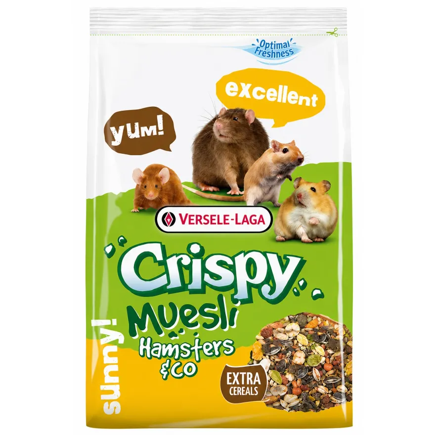 Корм для хом'яків Versele-Laga Crispy Muesli Hamster 1 кг