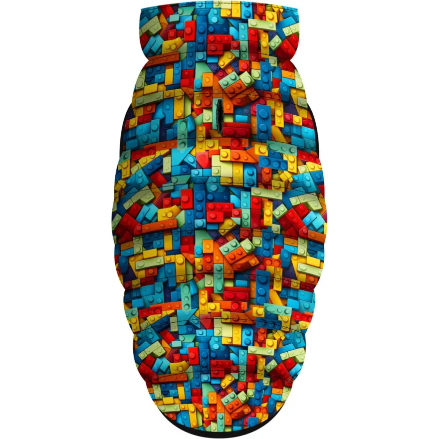 Курточка для собак WAUDOG Clothes "Блоки" XS30