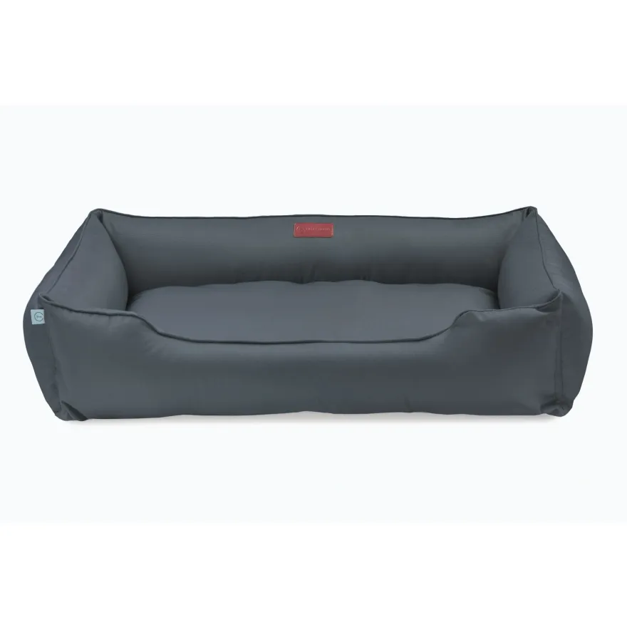 Лежак Harley&Cho Dreamer Waterproof оксфорд Gray L сірий 90*60 см Лежак Harley&Cho Dreamer Waterproof оксфорд Gray L сірий 90*60 см