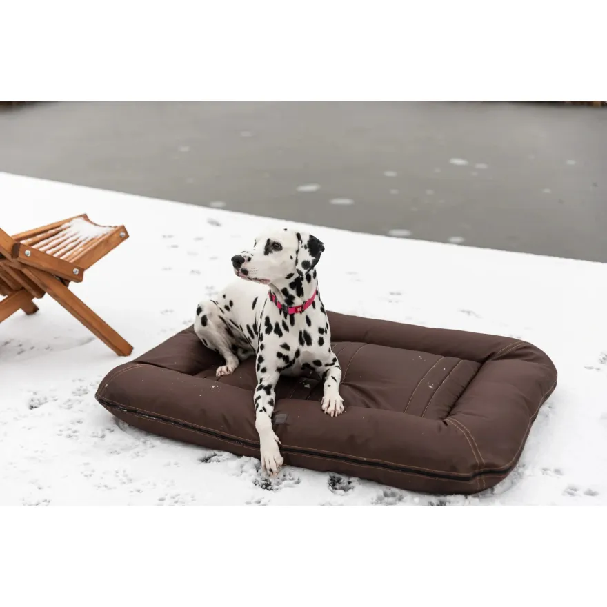 Лежак-понтон Harley&Cho Lounger Waterproof двосторонній Brown XL коричневий 115*85 см