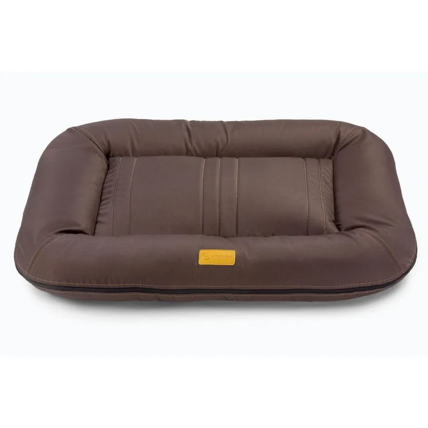 Лежак-понтон Harley&Cho Lounger Waterproof двосторонній Brown XL коричневий 115*85 см