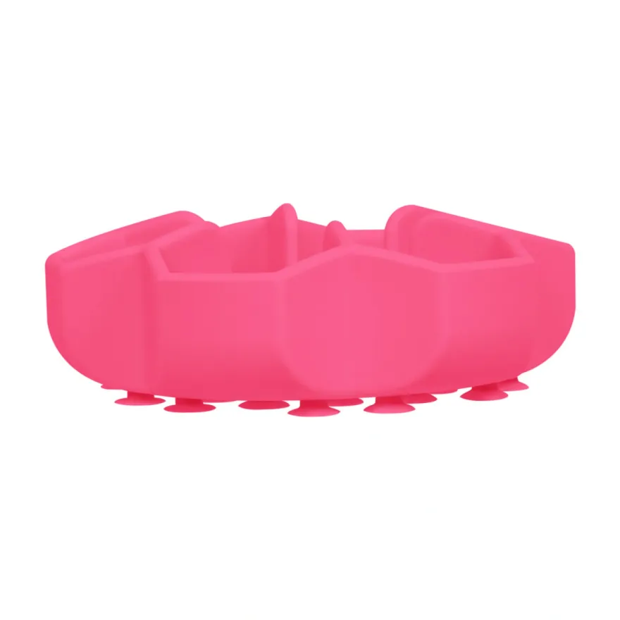 Миска для повільного харчування WAUDOG Silicone рожева 450 мл