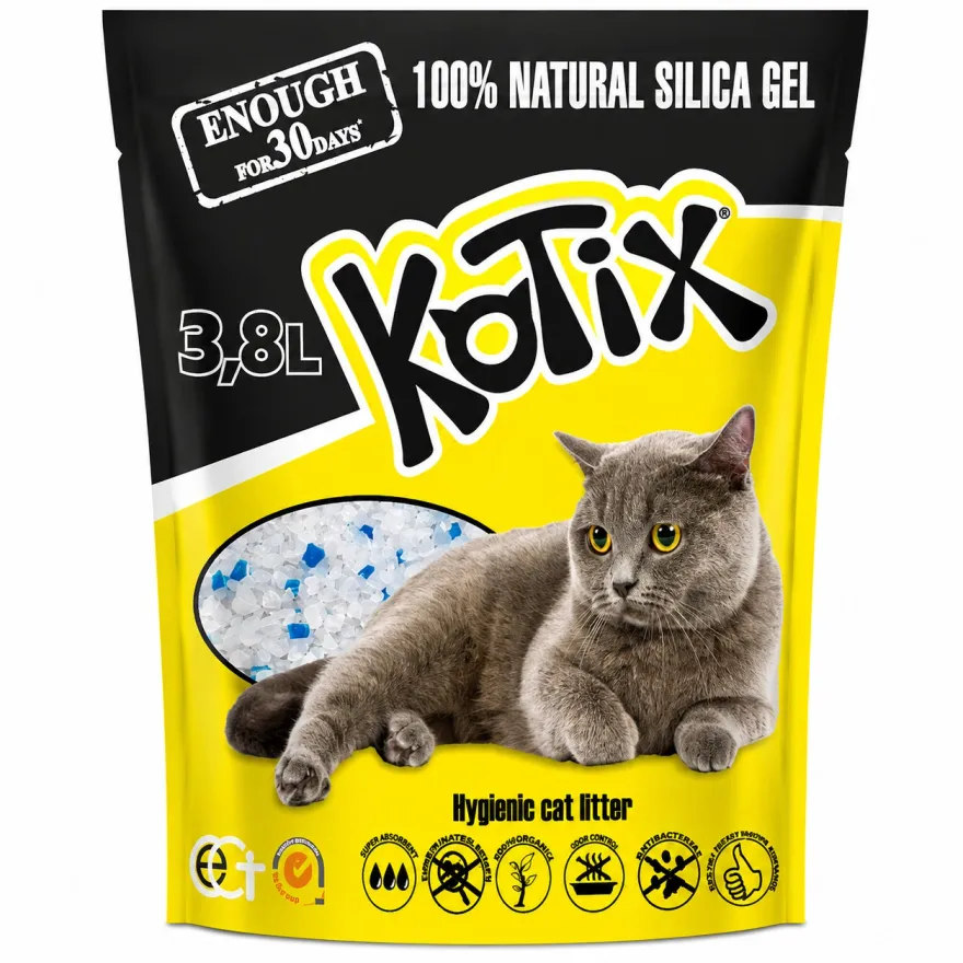 Наповнювач силікагелевий Kotix 3,8 л