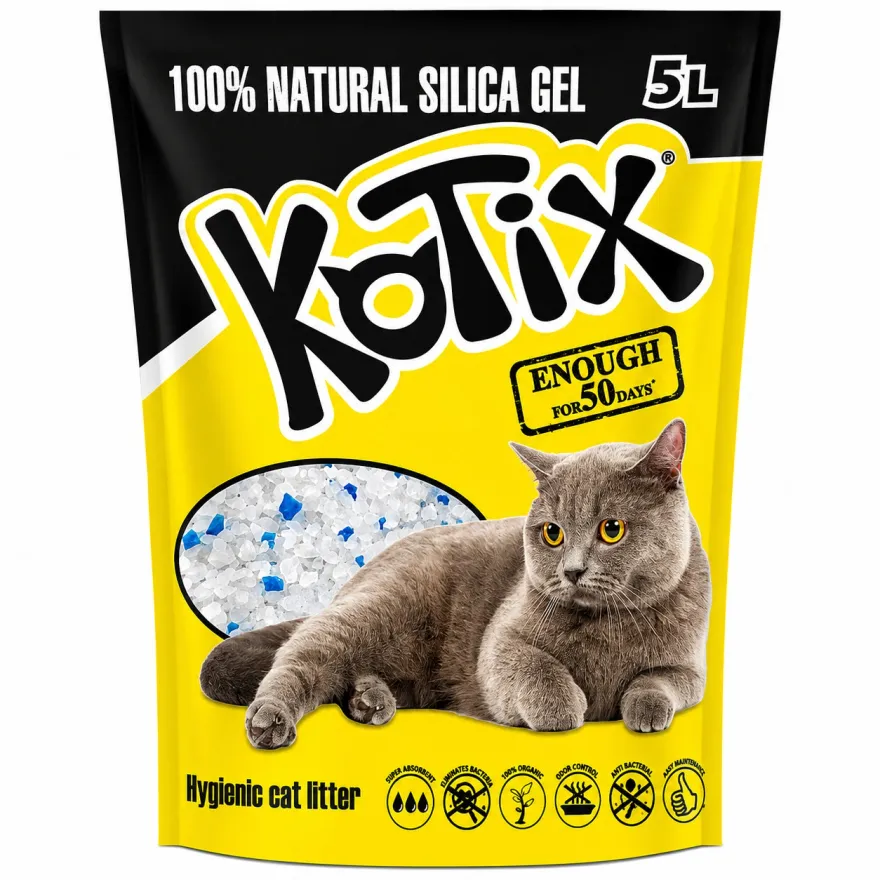 Наповнювач силікагелевий Kotix 5 л