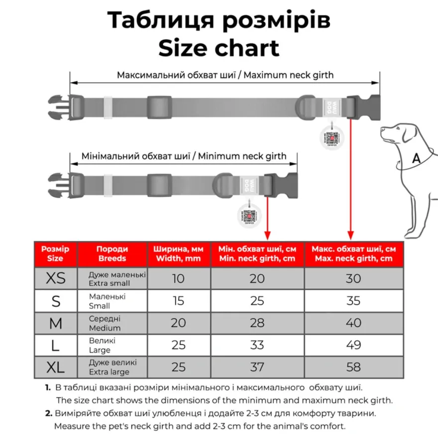 Нашийник для собак WAUDOG Nylon Recycled нейлоновий S з QR паспортом 25-35 см / 15 мм градієнт салатовий
