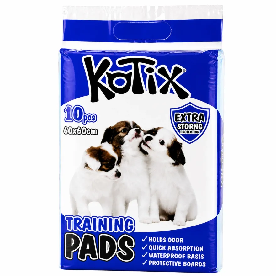 Пелюшки Kotix Premium щоденні для цуценят та дорослих собак 60*60 см 10 шт