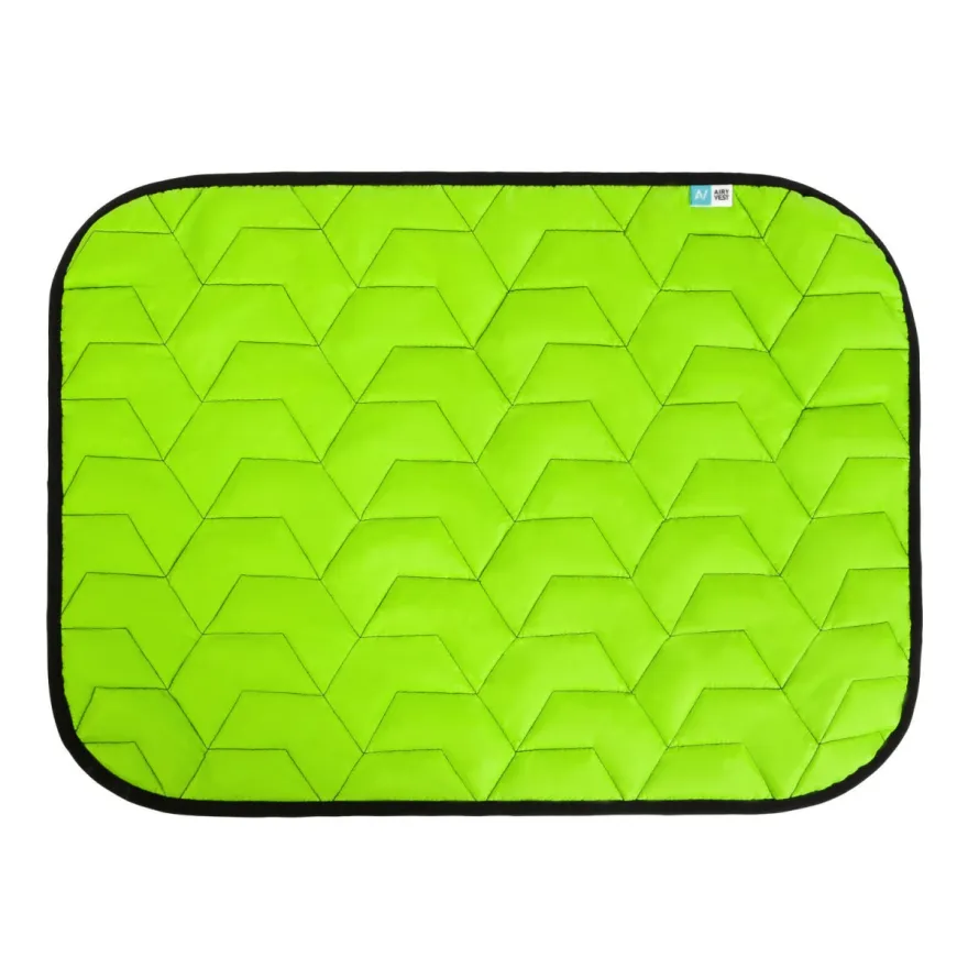 Підстилка для собак AiryVest S салатово-чорна 55*40 см