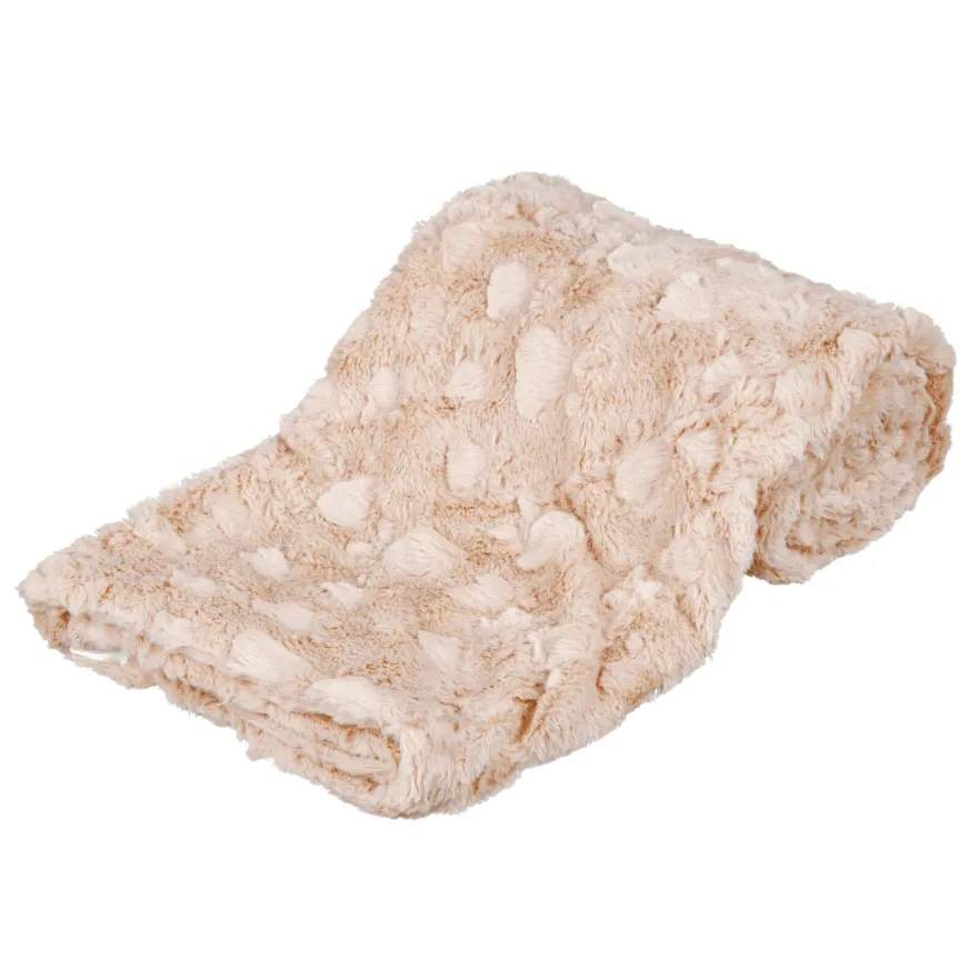Плед для котів і собак Trixie Cosy плюш, бежевий 70*50 см