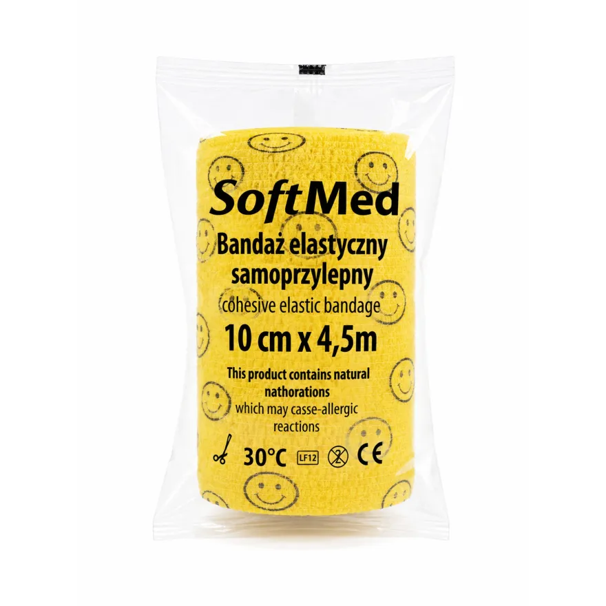 Пов'язка фіксувальна Soft Med 10 см * 4,5 м