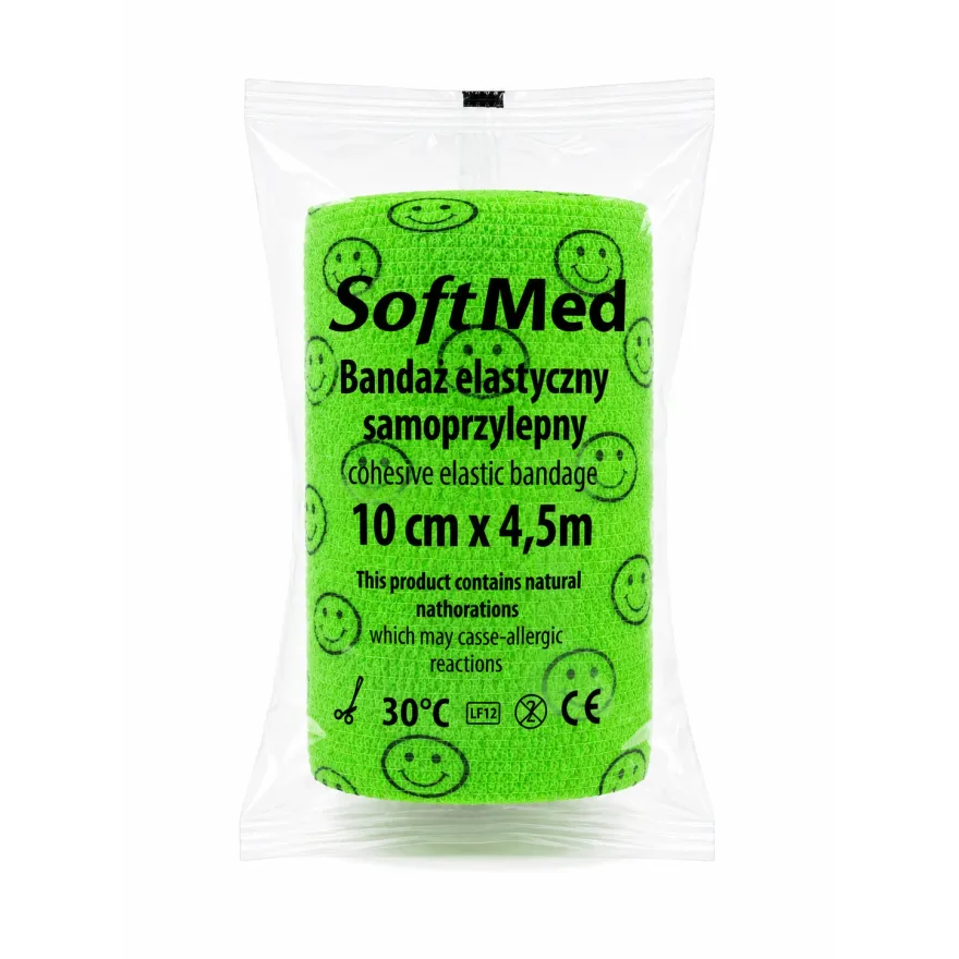 Пов'язка фіксувальна Soft Med 10 см * 4,5 м