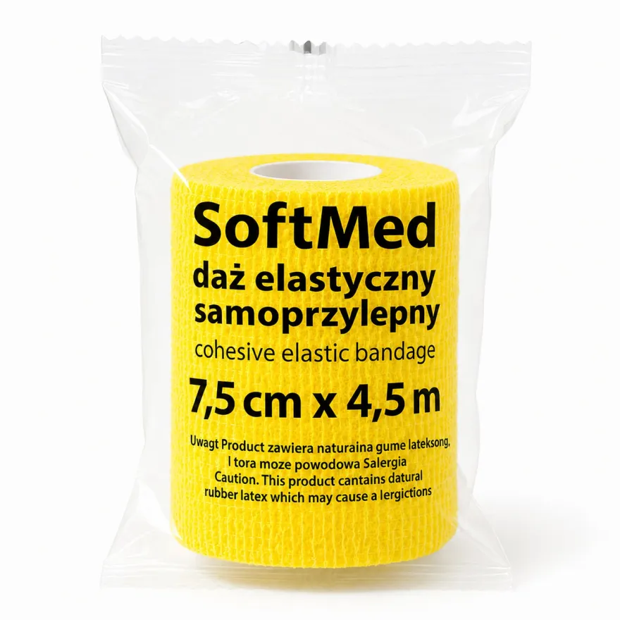 Пов'язка фіксувальна Soft Med 7,5 см * 4,5 м
