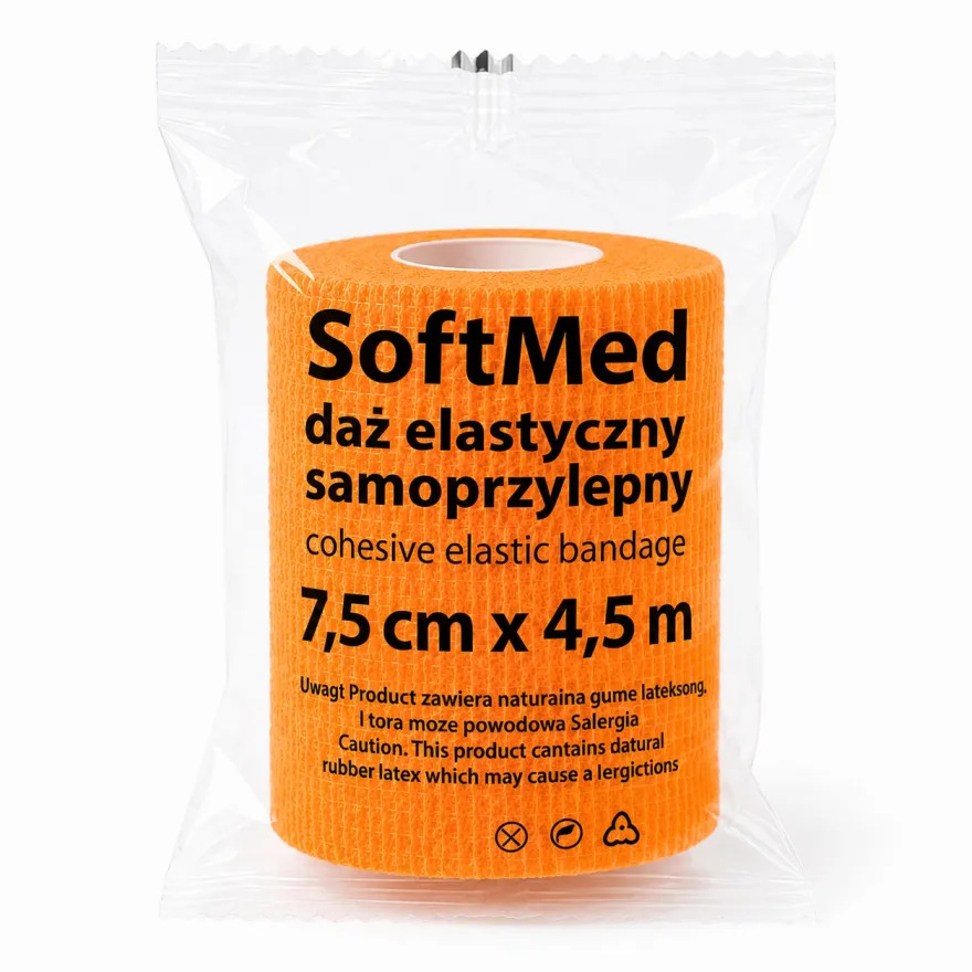 Пов'язка фіксувальна Soft Med 7,5 см * 4,5 м