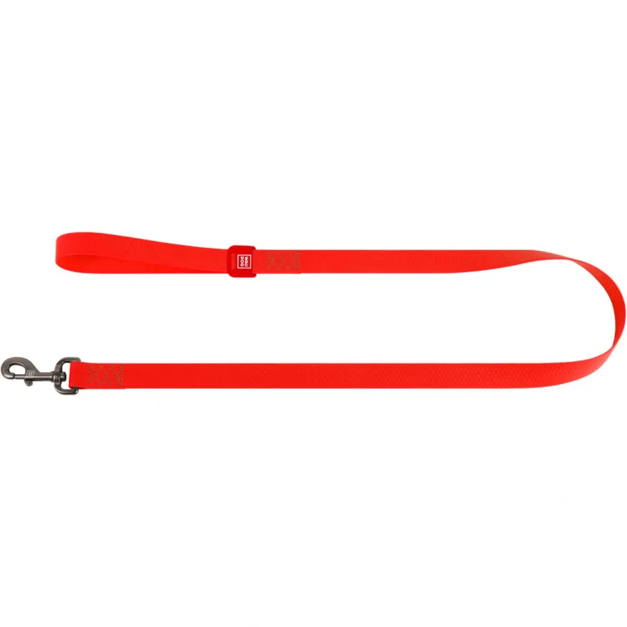 Повідець для собак WAUDOG Waterproof Collartex S 1.5*183 см червоний