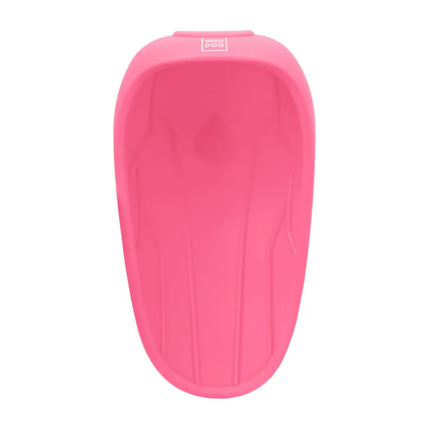 Поїлка-насадка на пляшку WAUDOG Silicone рожевий 165х90 мм