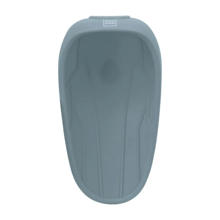 Поїлка-насадка на пляшку WAUDOG Silicone сіра 165х90 мм
