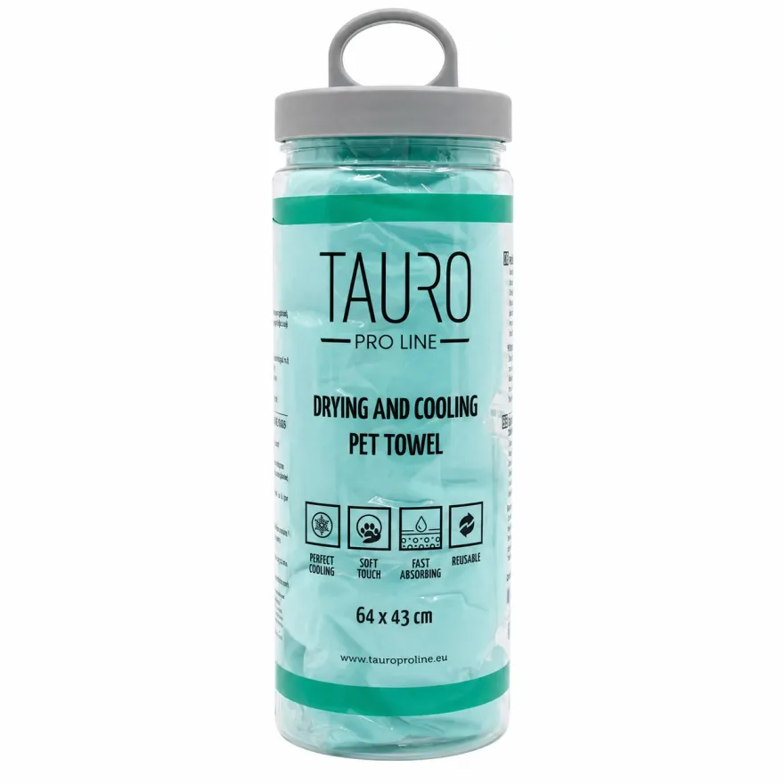 Рушник Tauro Pro Line для сушки та охолодження тварин 64*43 см зелений Рушник Tauro Pro Line для сушки та охолодження тварин 64*43 см зелений