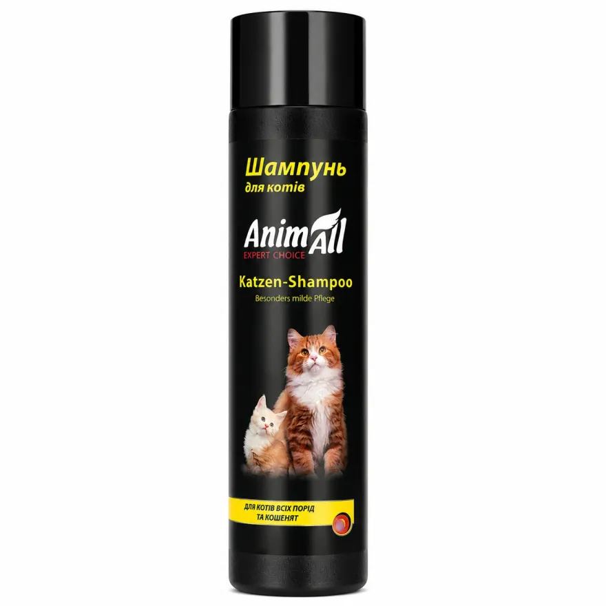 Шампунь AnimAll для котів та кошенят 250 мл Шампунь AnimAll для котів та кошенят 250 мл