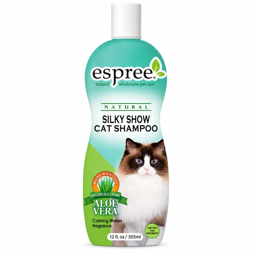 Шампунь ESPREE Silky Show Cat Shampoo  з протеїнами шовку для котів 355 мл