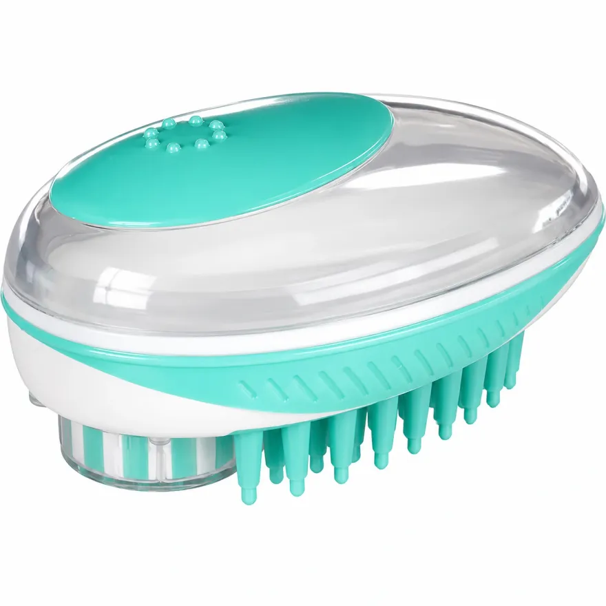 Щётка-дозатор для шампуня Flamingo Margo Clean Massage Brush массажная