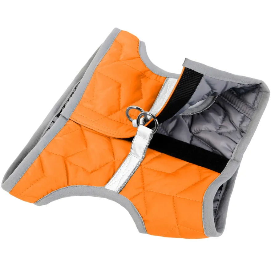 Шлея для собак AiryVest ONE м'яка XS2 помаранчева