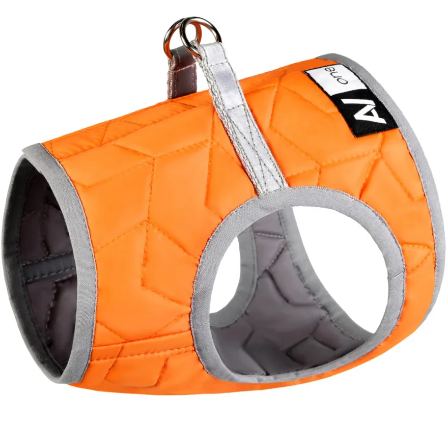 Шлея для собак AiryVest ONE м'яка XS2 помаранчева