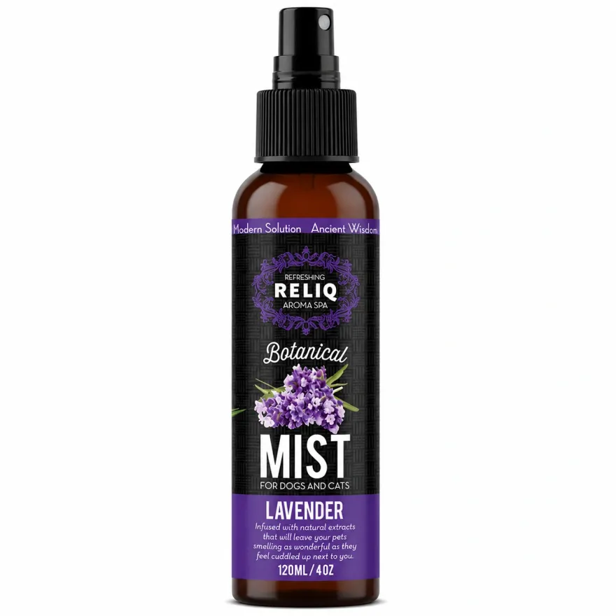 Спрей-Одеколон RELIQ Botanical Mist-Lavender з олiєю лаванди для собак та котів 120 мл