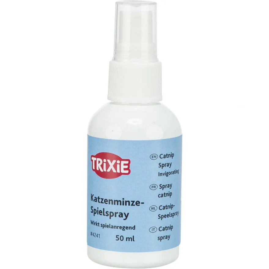 Спрей з котячою м'ятою Trixie Catnip Spray для привчання та підвищення грайливості котів 50 мл Спрей з котячою м'ятою Trixie Catnip Spray для привчання та підвищення грайливості котів 50 мл