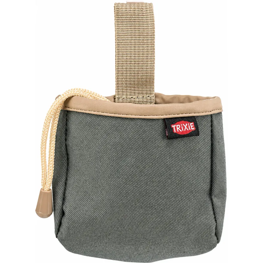 Сумка для ласощів Trixie Snack Bag бавовна/поліестер 10*8 см сіра