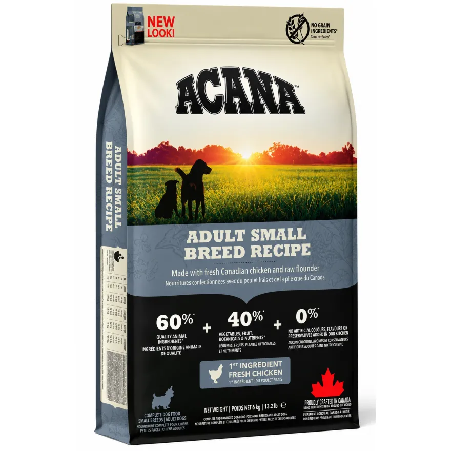 Сухой корм для взрослых собак малых пород Acana Adult Small Breed со свежей курицей 6 кг