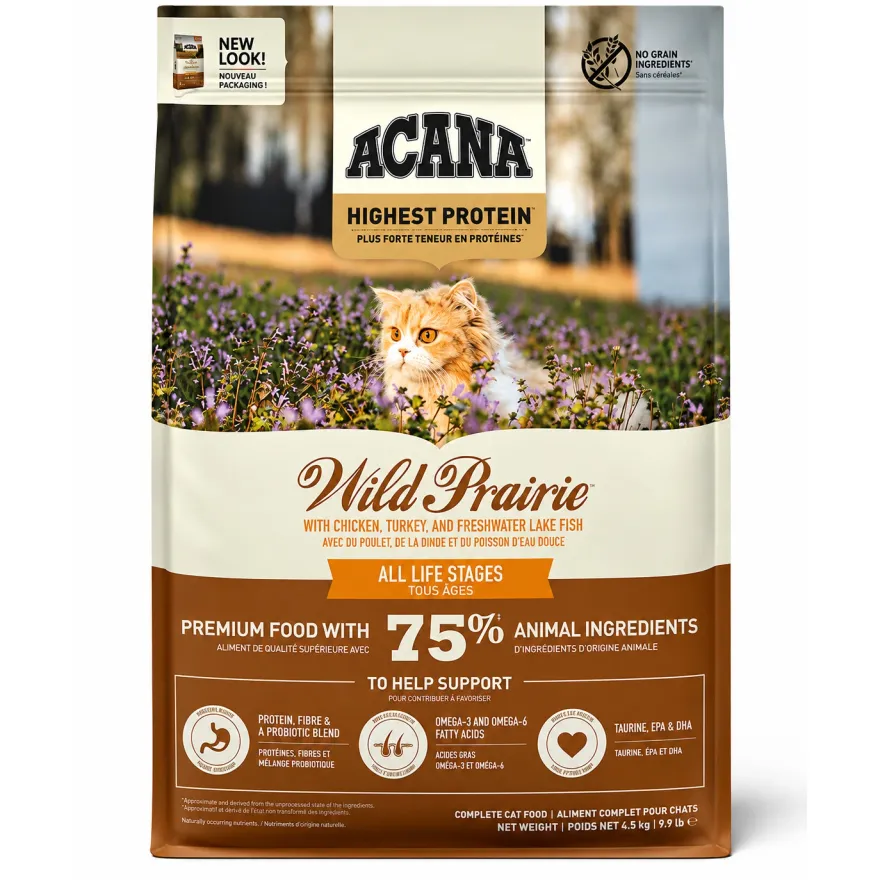 Сухий корм для котів Acana Wild Prairie з куркою та рибою 340 г