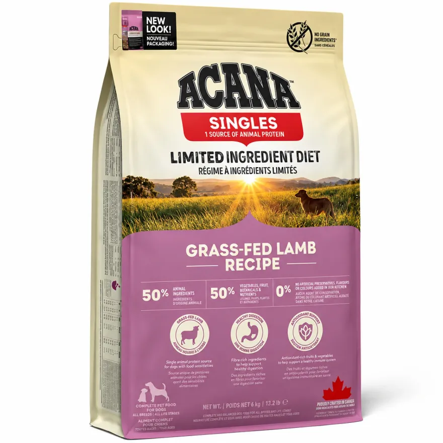 Сухой корм для собак всех пород Acana Grass-Fed Lamb с ягненком 11,4 кг