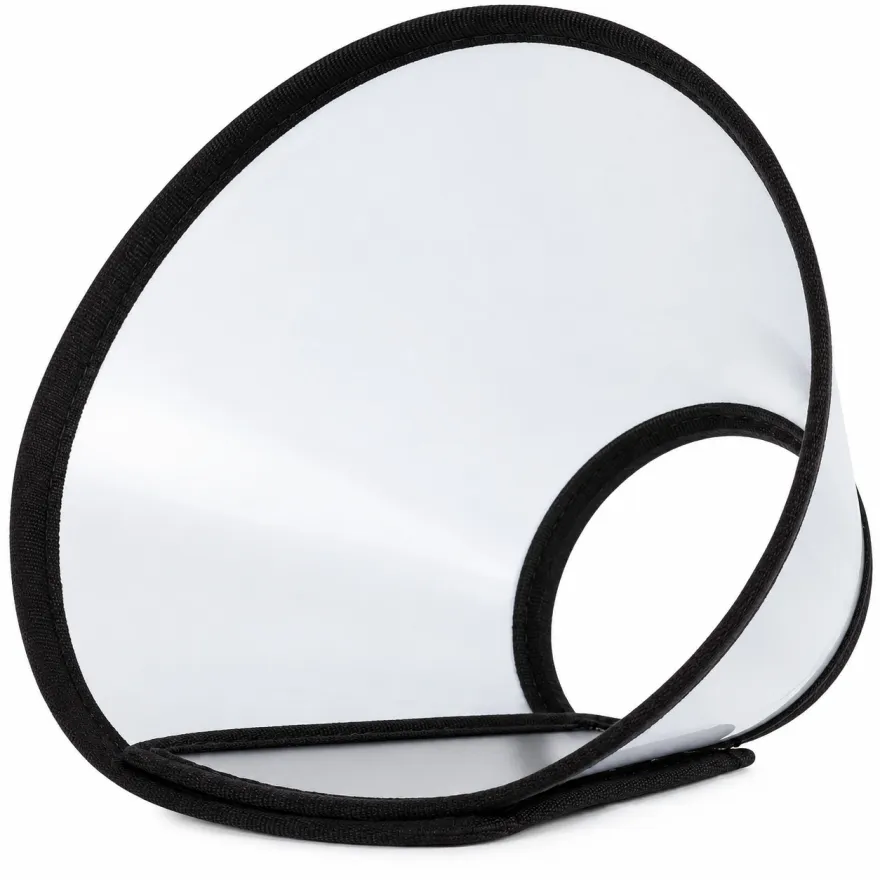 Ветеринарний комір Trixie Protective Collar пластиковий на липучці для котів і собак S-M 30-37 см / 14 см