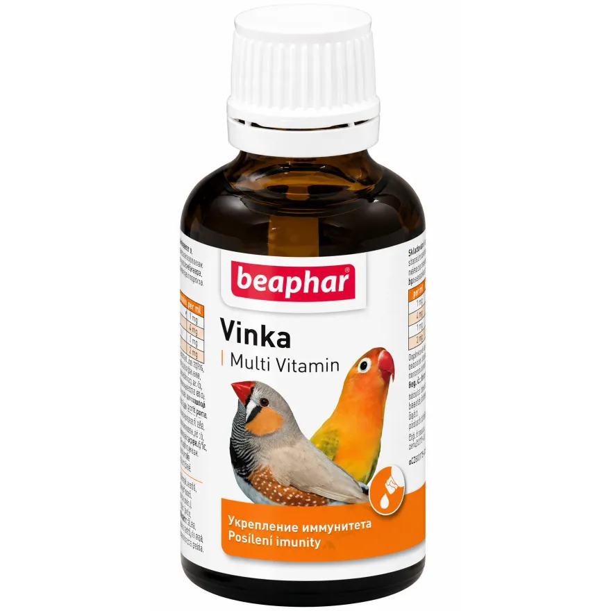 Вітамінно-мінеральний комплекс для птахів Beaphar Vinka Multi Vitamin 50 мл