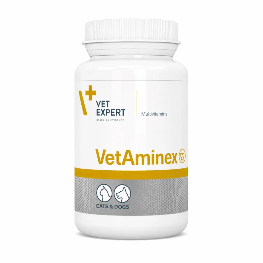 Вітамінно-мінеральний комплекс Vet Expert VetAminex Вітаміни та мінерали для собак та котів 60 капс.