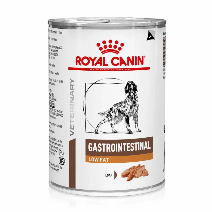 Вологий дієтичний корм для дорослих собак Royal Canin Gastrointestinal Low Fat при розладах травлення зі зниженим вмістом жиру, паштет 420 г