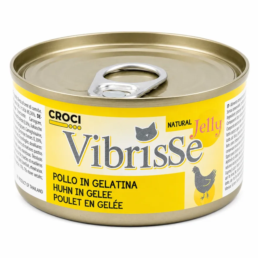 Вологий корм для котів Vibrisse Chicken Курка в желе 70 г