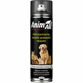 Аерозоль AnimAll нейтралізатор запаху домашніх тварин з ароматом лайма 500 мл