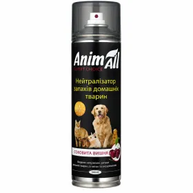 Аерозоль AnimAll нейтралізатор запаху домашніх тварин з ароматом соковитої вишні 500 мл