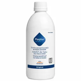 Добавка у воду Plaqtiv+ Oral Care Water Additive для догляду за ротовою порожниною собак та котів 500 мл