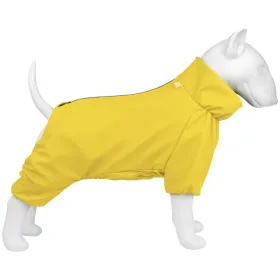 Дощовик для собак WAUDOG Clothes водонепроникний L55 жовтий