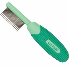 Гребінець Safari Li'l Pals Shedding Comb односторонній різнозуб для цуценят і собак малих порід 10-15 мм * 12,5 см