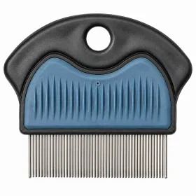 Гребінець Trixie Flea and Dust Comb для виявлення бліх та вошей, односторонній густий зуб 12 мм * 7 см
