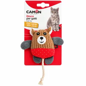 Іграшка для котів Camon Ведмідь з котячою м'ятою 10 см