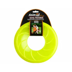 Іграшка для собак AnimAll Fun Frisbee Літаюча тарілка жовта діаметр 22 см