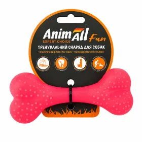 Іграшка для собак AnimAll Fun Кістка коралова 12 см