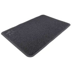 Килимок під туалет для котів Trixie Litter Tray Mat 45*37 см сірий